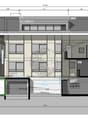 3 floors, balcony, raised ground floor, cellar, garage