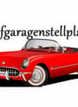 Classic red convertible car, convertible roof, license plate, white walls