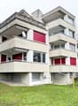 Blick zur Liegenschaft