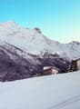 Bauland im Winter