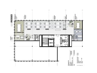 Layoutvorschlag 277 m² 4. Obergeschoss