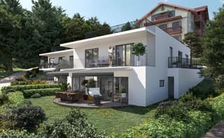 Appartement en duplex de 5.5 pièces avec terrasse et jardin à 8 minutes de Vevey, à Saint-Légier (2)