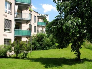 Grosse, helle, am Stadtrand gelegene Attika-Wohnung mit grosser Terrasse und Cheminée (2)