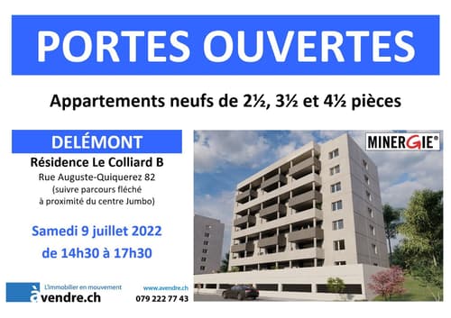 Appartement neuf de 4½ pièces / 114 m2 net
