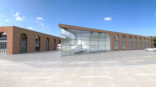 Halle industrielle, ateliers de 200 m2 à 7500 m2 à louer à Yvonand