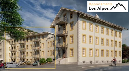"Appartements Les Alpes" Local / Atelier au rez