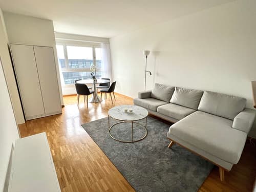 Fully furnished & equipped 2-room apartment in Zug