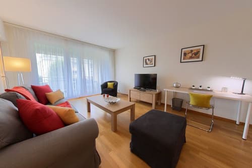 furnished 2 bed apartment - Pully