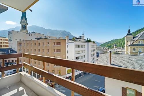 Alles im Blick aus der 3.5-Zi-Wohnung in St. Moritz - Zweitwohnung (1)