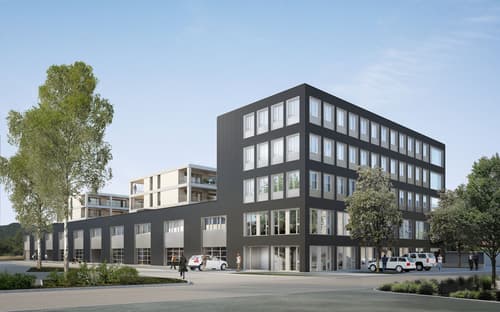 Gewerbehaus "Tägerhardmatte" Wettingen - Repräsentative Gewerbeflächen zu verkaufen (individueller Ausbau möglich)