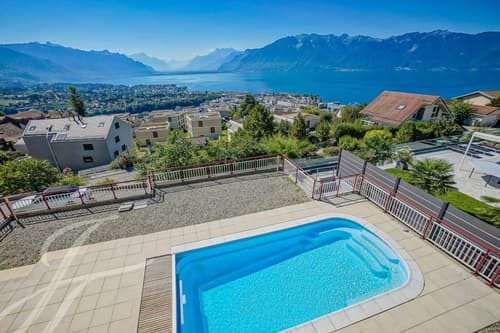Villa individuelle avec piscine et vue panoramique