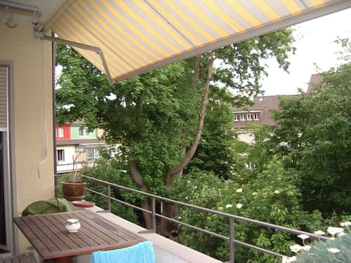 Grosszügige, zentrale, ruhige Wohnung im grünen Gellert mit Garten+2 Balkone (1)