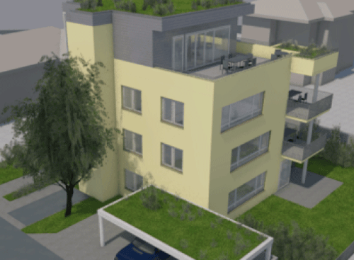 Bauprojekt (bewilligt) Mehrfamilienhaus in Widen