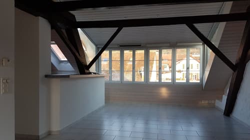 3 1/2 Zi-Dachwohnung in Brunegg (1)