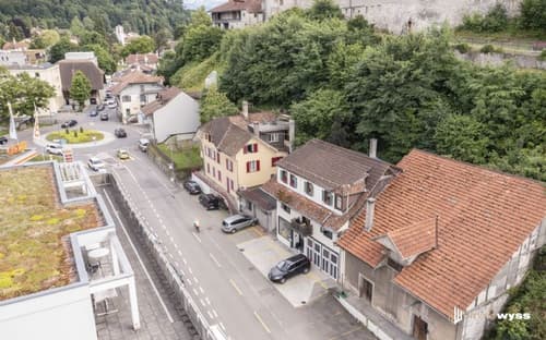 Immobilien Wyss - Renditeobjekt/Bauland beim Schlossbergparking Thun