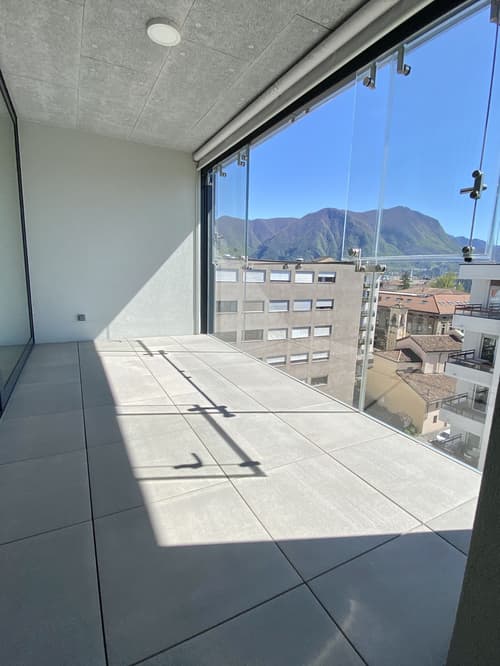 Lugano app.to 2,5 locali no. 6F sesto piano con Air Conditioning