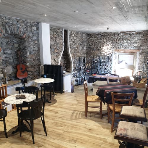 Winebar, bar lounge, spazioso  app. 2.5 locali e casetta - con bellissima vista lago