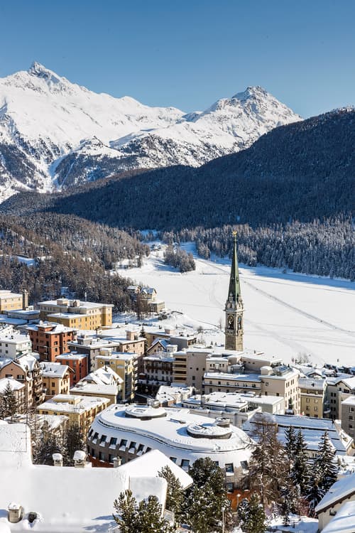 Appartamento a St. Moritz con vista mozzafiato