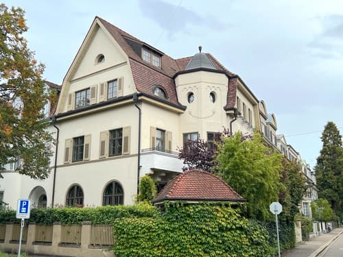 Totalsanierte 12 Zi. - Jugendstil-Villa im Paulusquartier direkt am beliebten Schützenmattpark