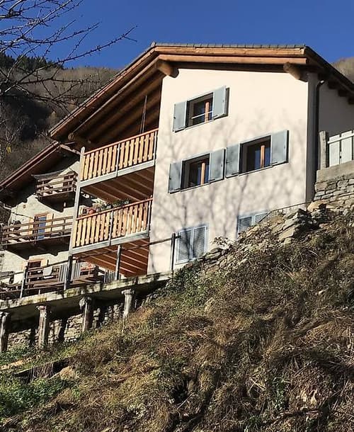 Casa in montagna valle Calanca
