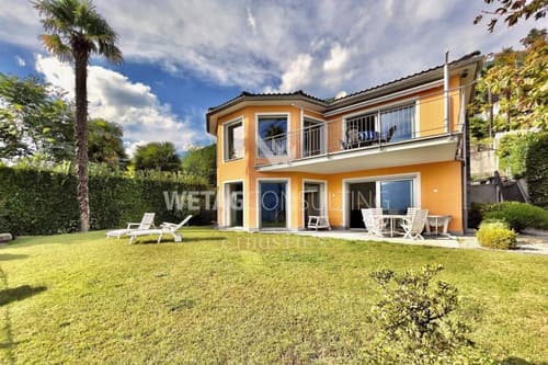 Haus mit Garten & Sicht auf den Lago Maggiore in Locarno-Monti zu verkaufen