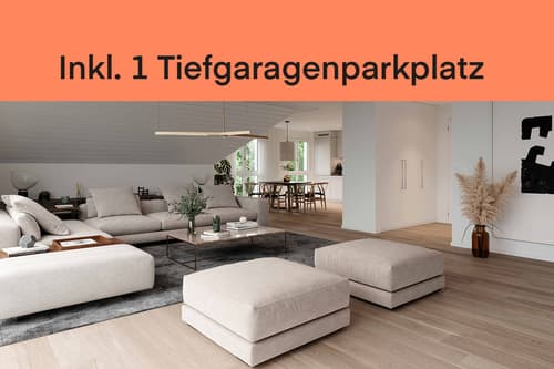 Hintergass Embrach: Helle 3.5 Zimmerwohnung inkl. 1 Tiefgaragenplatz