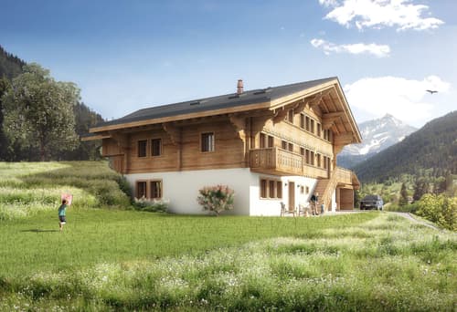 Neues Bauernhaus in Lauenen bei Gstaad