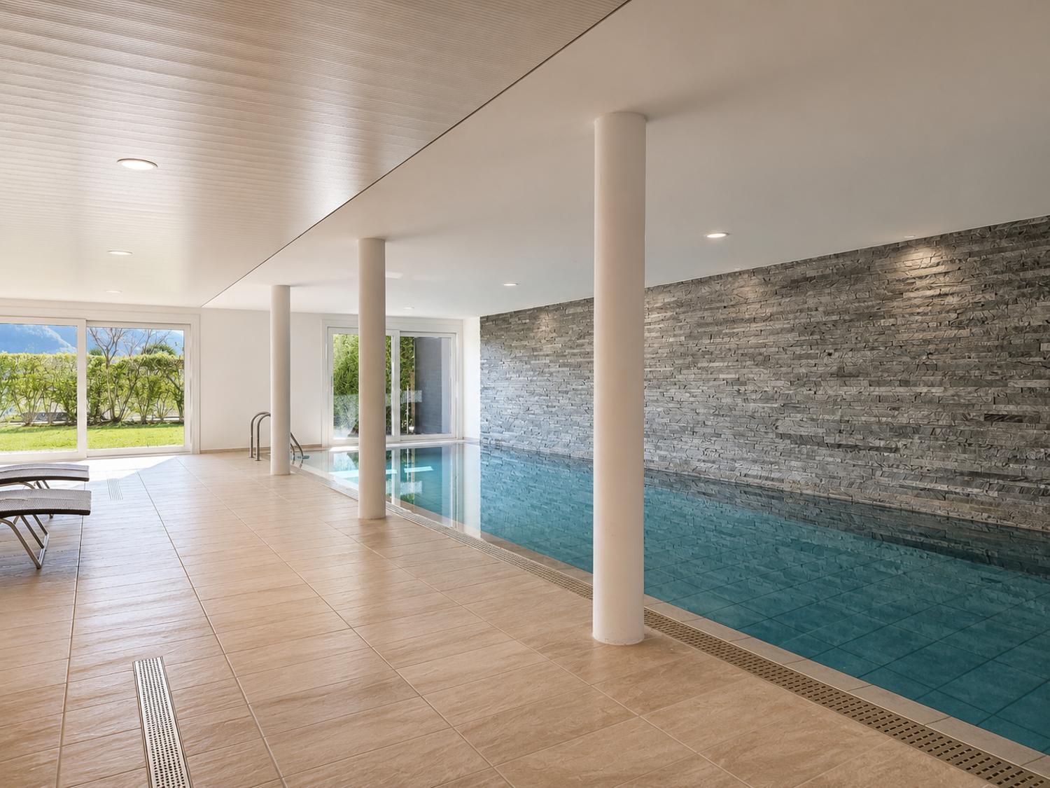 Massagno: Moderno e raffinato appartamento 3.5 locali in esclusiva residenza con area wellness