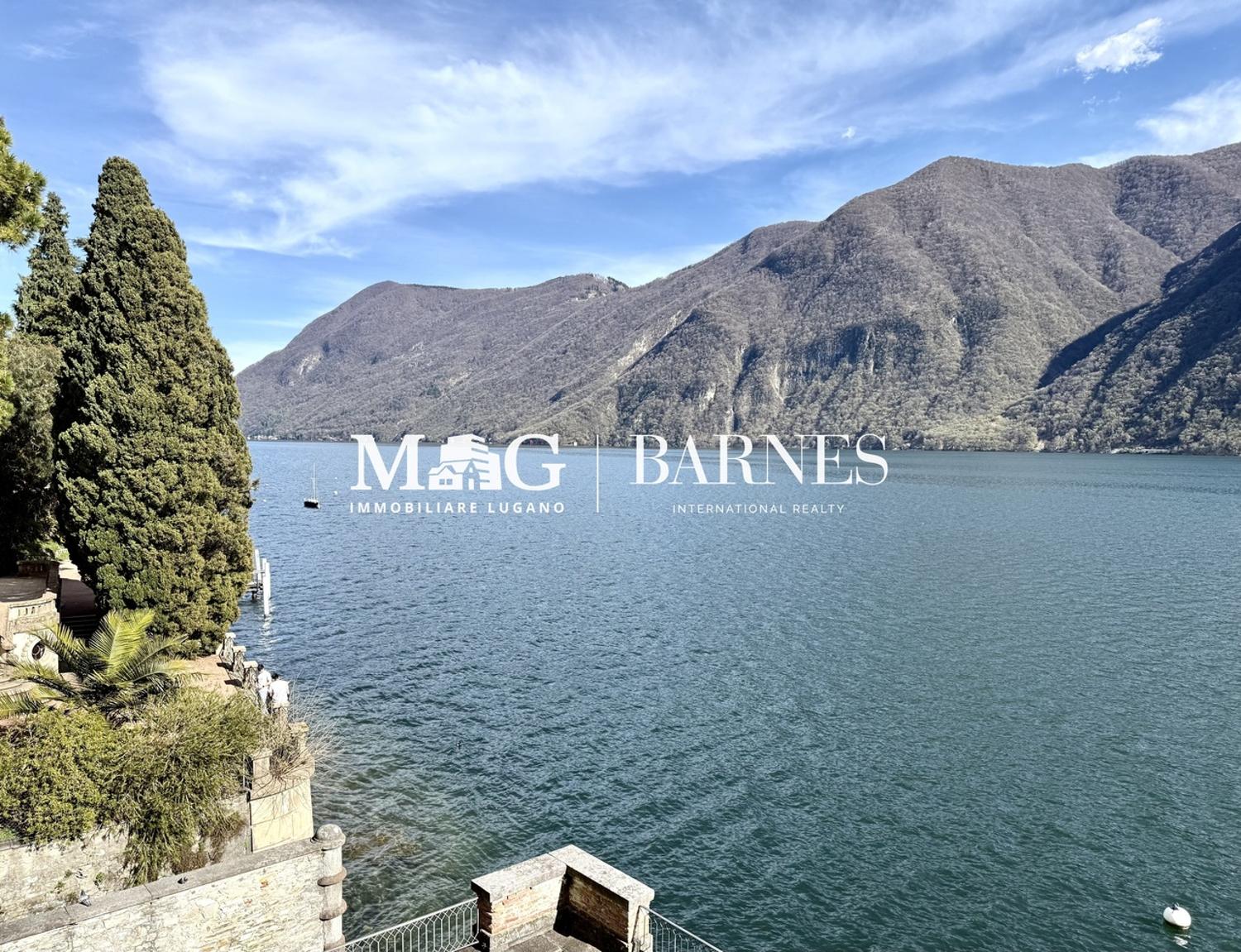 Castagnola: Appartamento 4.5 ristrutturato direttamente sul lago