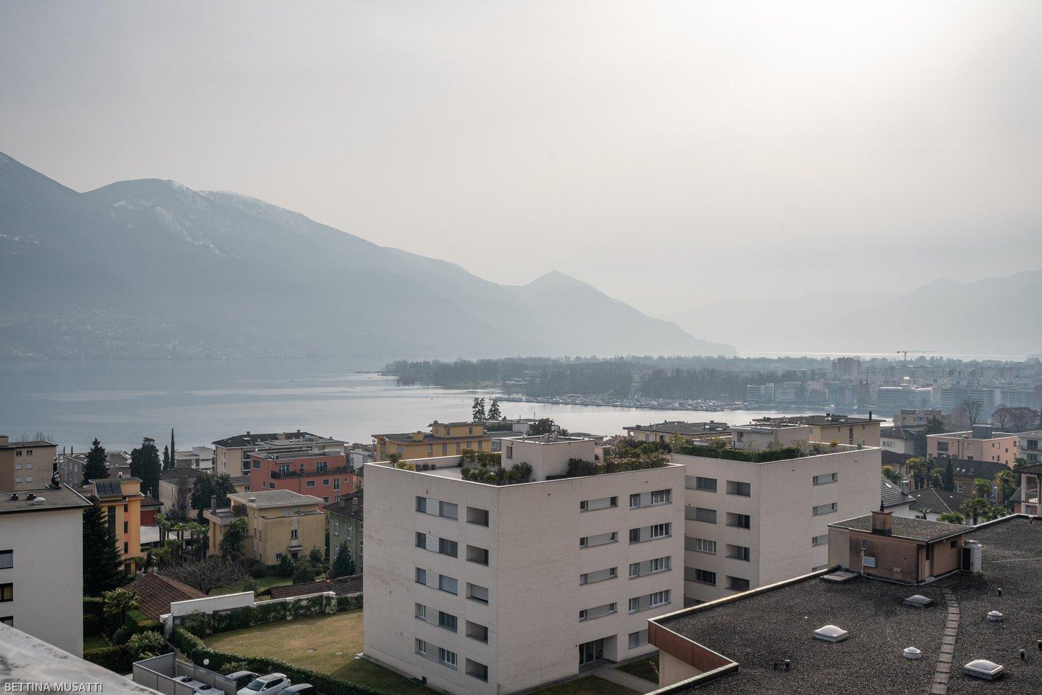 MINUSIO – ATTICO CON SPLENDIDA VISTA LAGO
