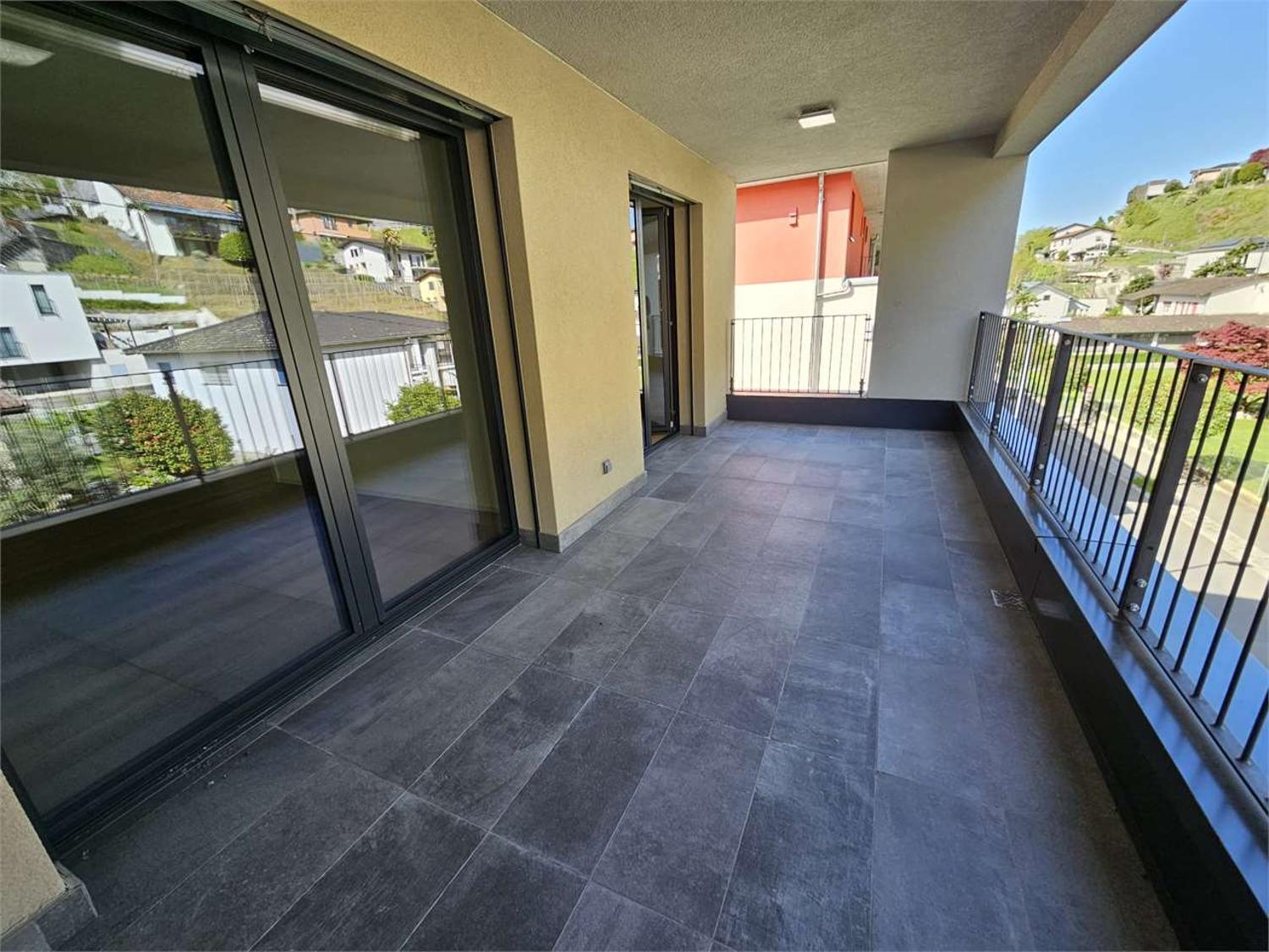 Gudo, affitto 2.5 locali con terrazzo