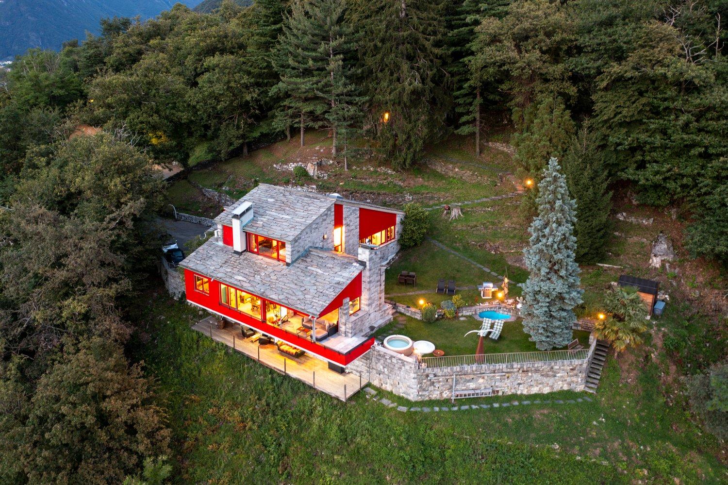 La più bella villa di tutta Bellinzona disponibile in affitto.