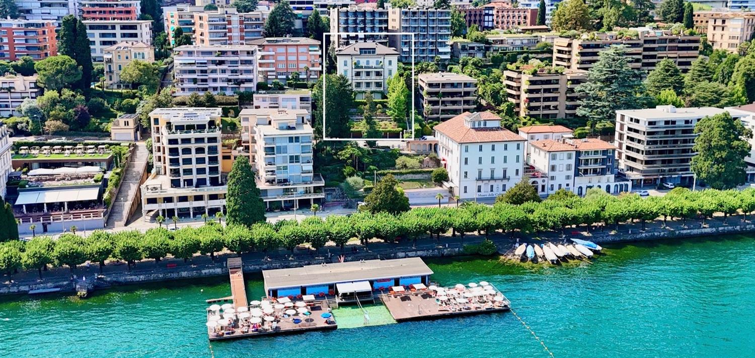 Affittasi Appartamento di Lusso con Vista Lago di Lugano in Palazzo d’Epoca