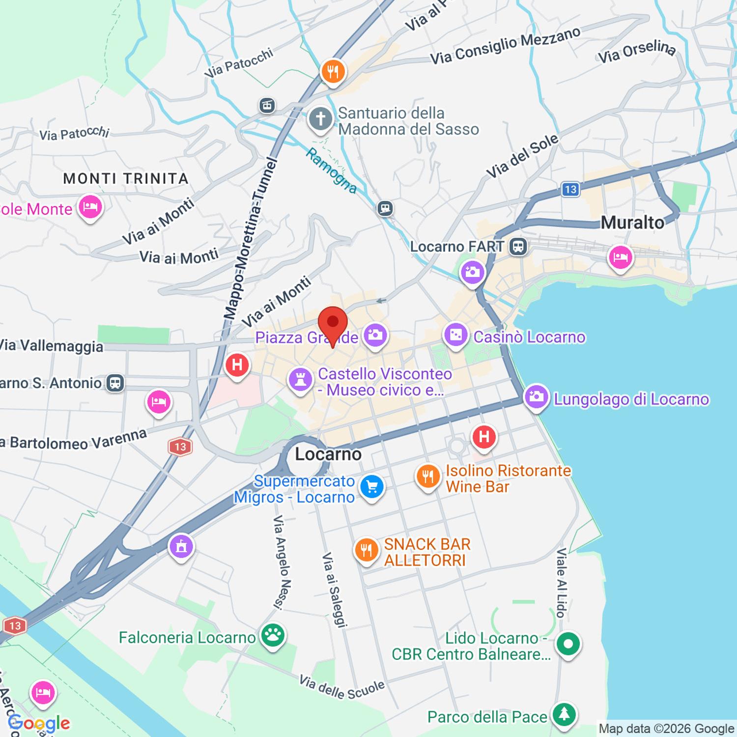 Appartamento 2 locali in centro a Locarno