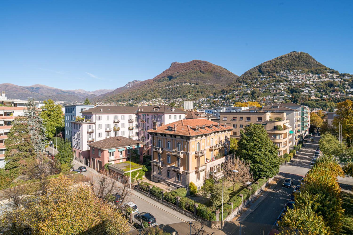 LUGANO ATTICO CON TERRAZZO TRA STORIA E ARTE