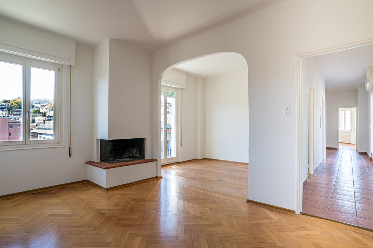 LUGANO ATTICO CON TERRAZZO TRA STORIA E ARTE