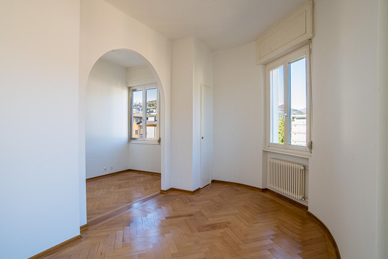 LUGANO ATTICO CON TERRAZZO TRA STORIA E ARTE
