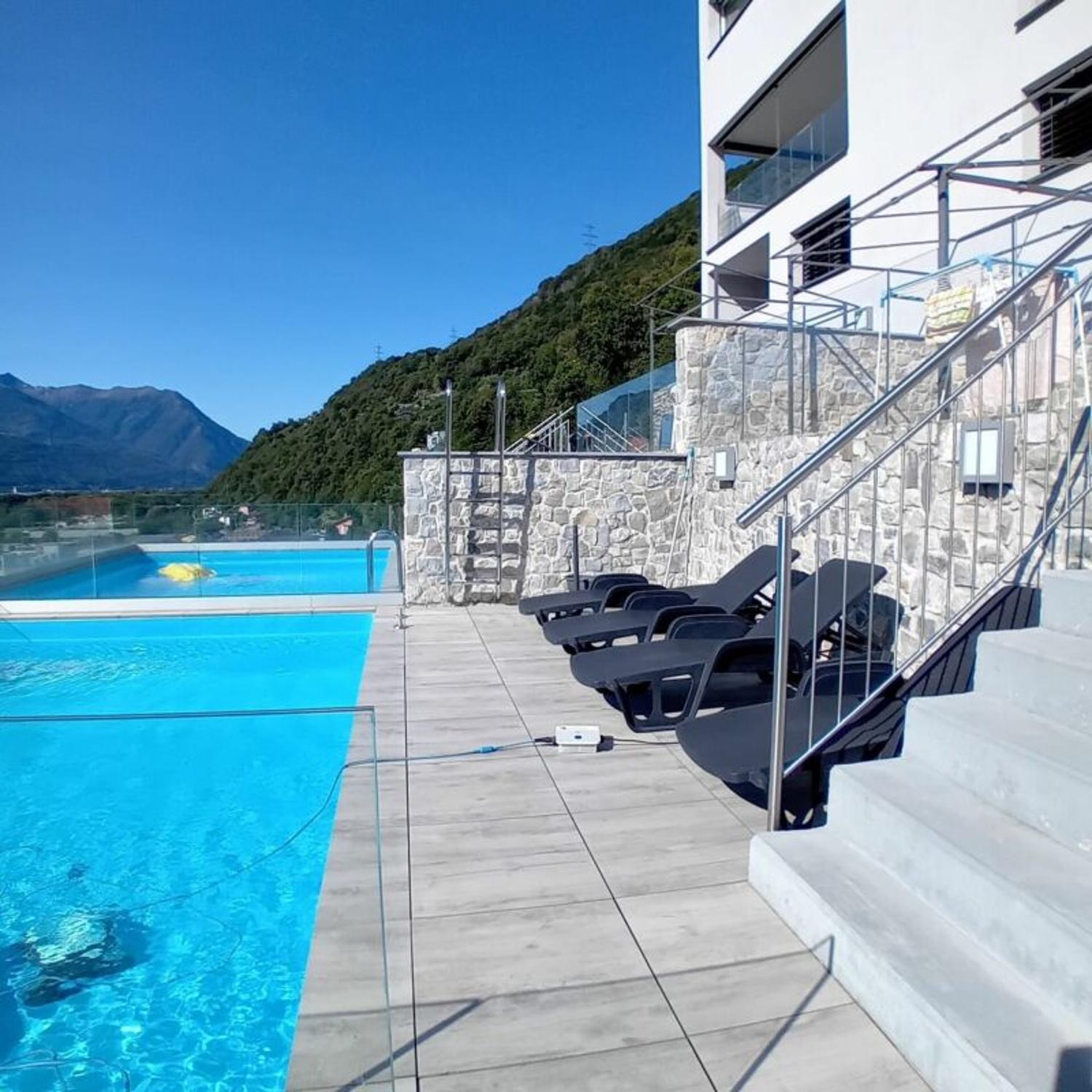 Accogliente e spaziosa villa con vista aperta!
