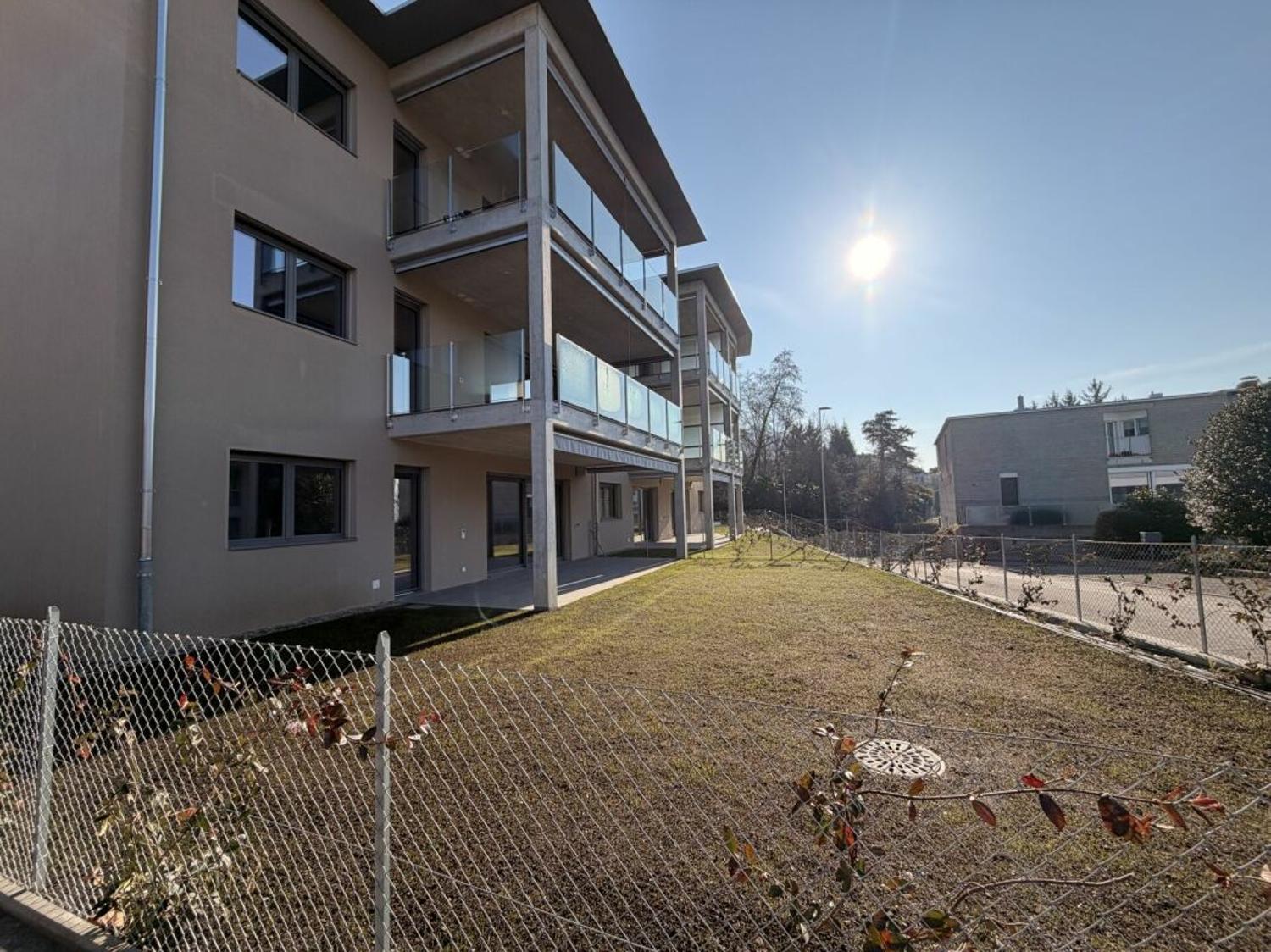 PREGASSONA · RENT TO BUY 4½ LOCALI AL PIANO TERRA CON GIARDINO