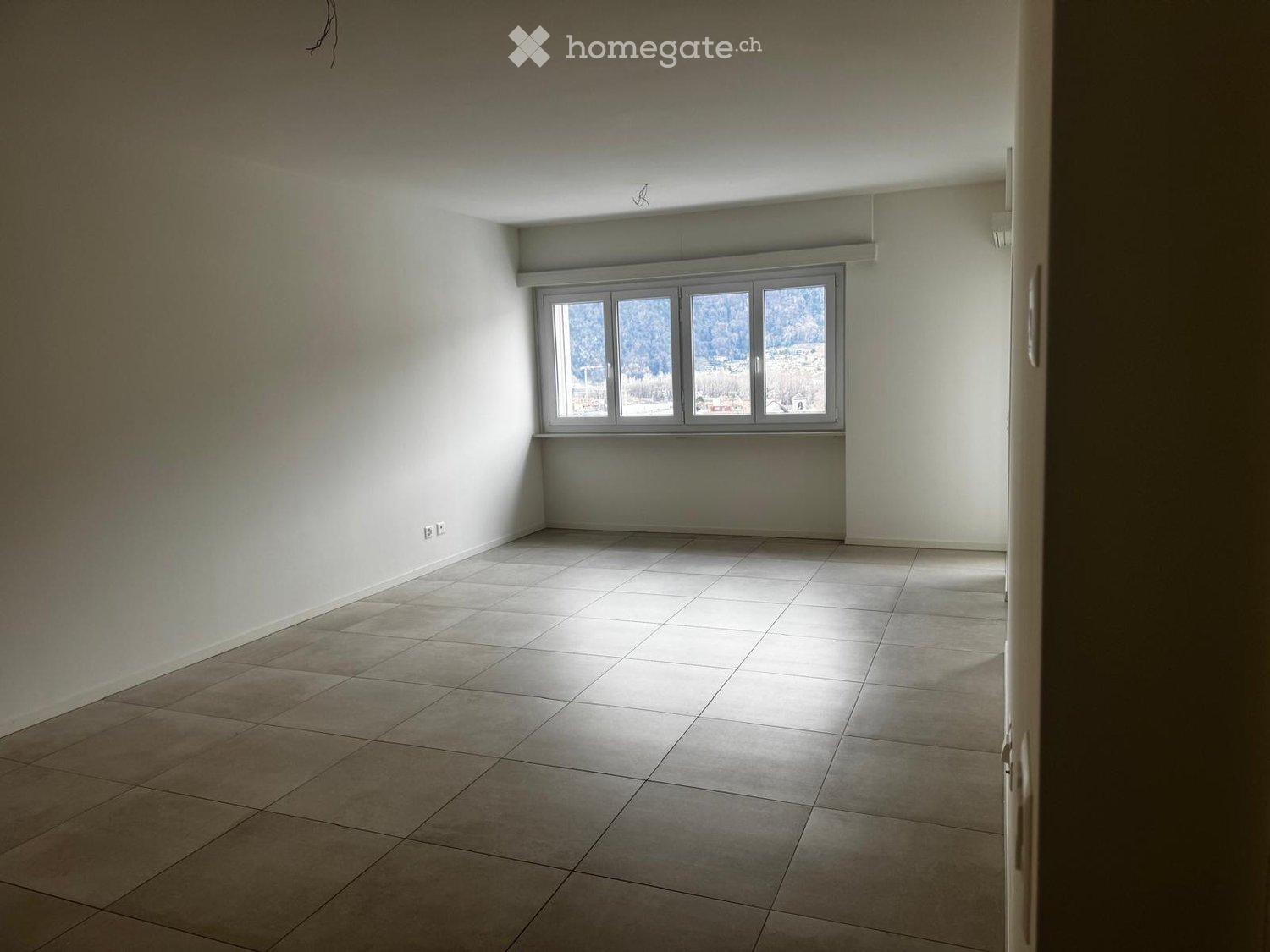 Moderno appartamento 4.5 locali a due passi dalla stazione di Bellinzona con vista sui castelli