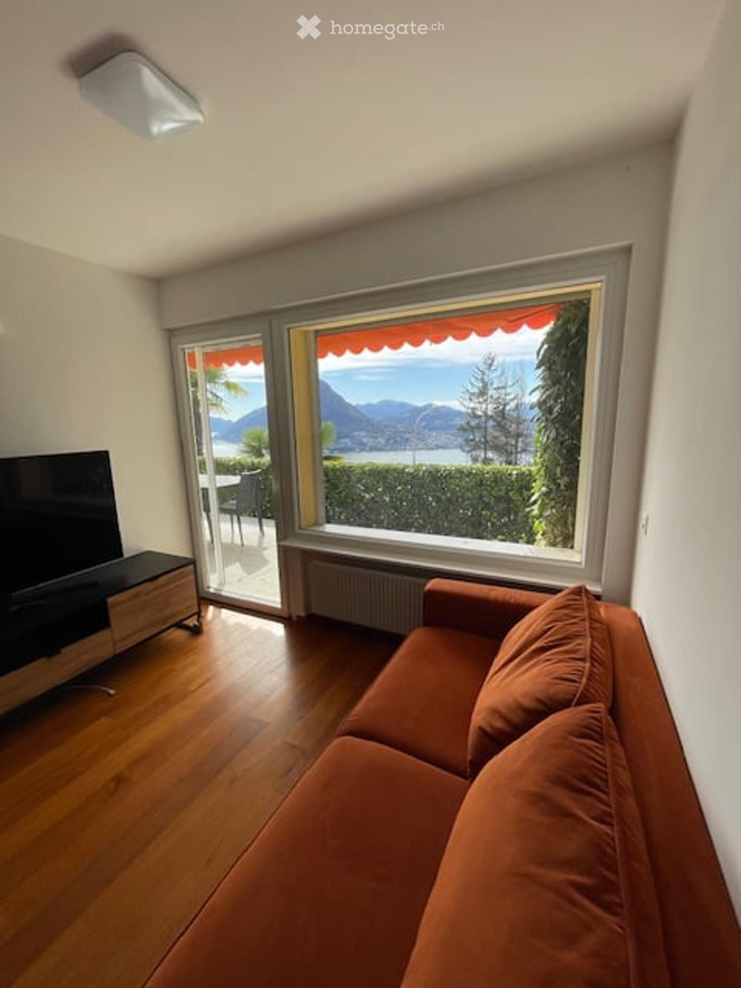 2.5 locali con VISTA LAGO SPETTACOLARE + PISCINA – Via Fiorita 4, Lugano (Ruvigliana)
