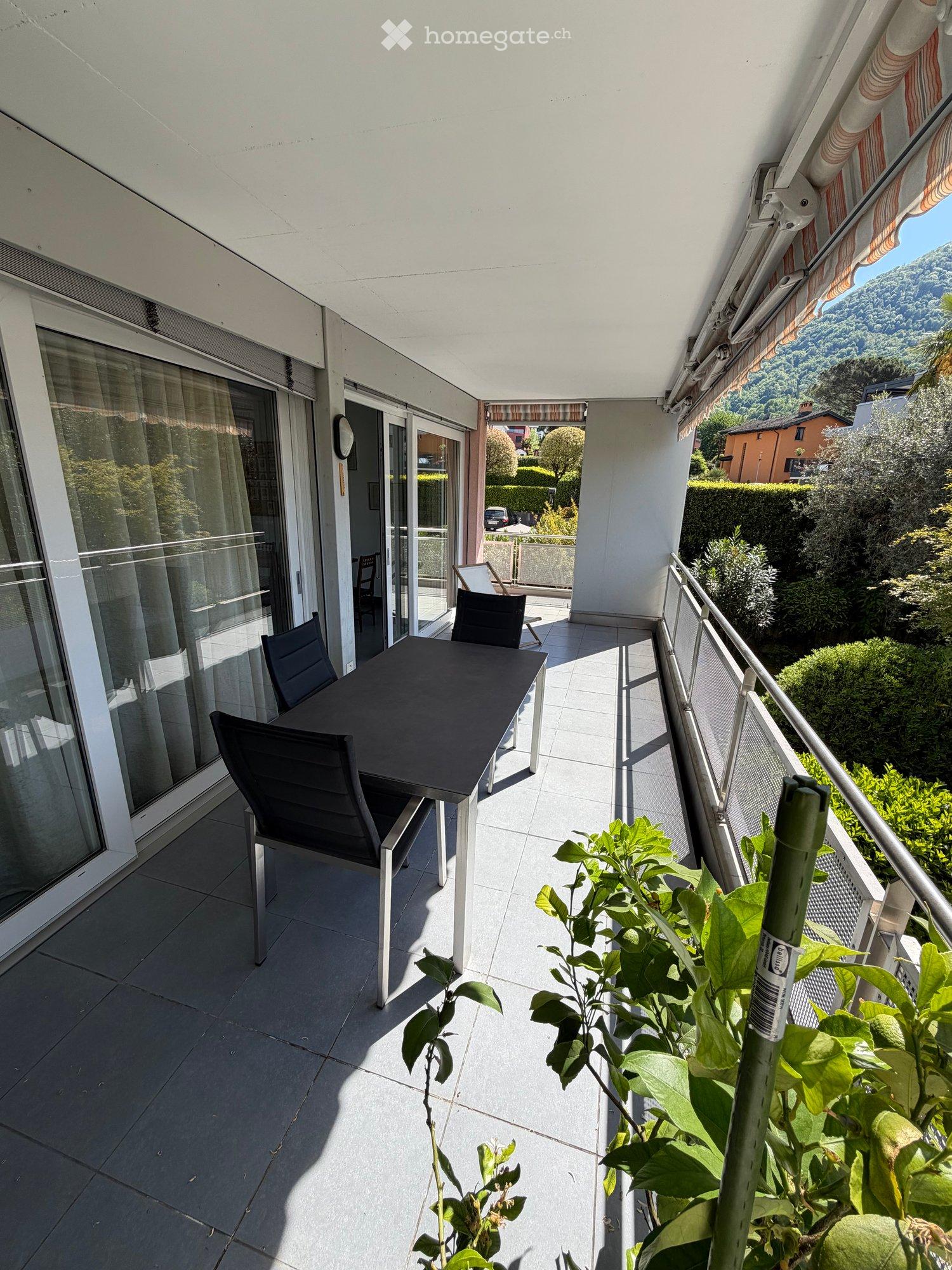 Pregassona: luminoso e spazioso 3.5 locali (125m²) con doppi servizi, ampia terrazza vivibile