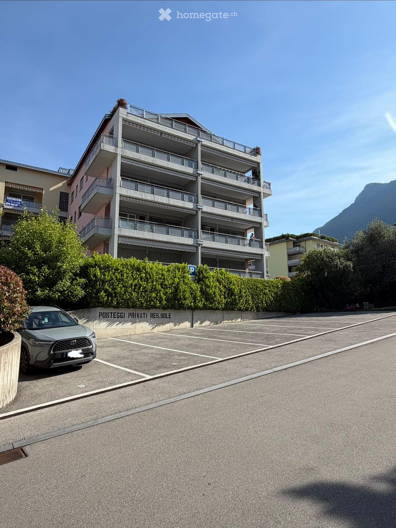 Pregassona: luminoso e spazioso 3.5 locali (125m²) con doppi servizi, ampia terrazza vivibile