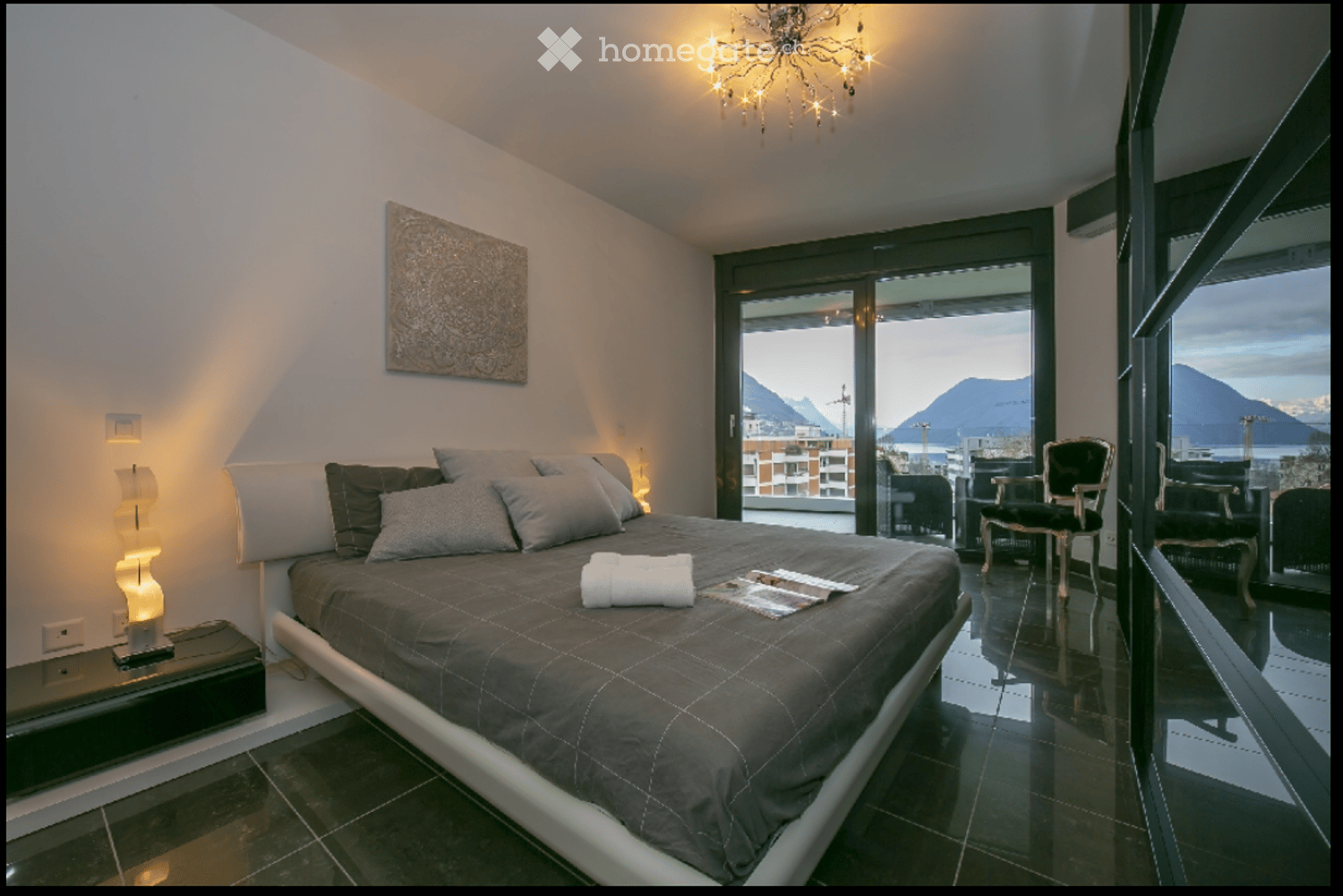 Appartamento “Chic” – 2.5 arredato a PARADISO con vista lago e sul golfo di Lugano