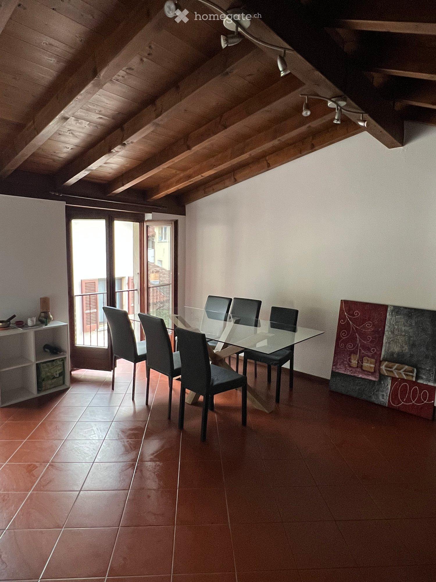 Appartamento 3.5 locali con balcone a Melano – disponibile subito