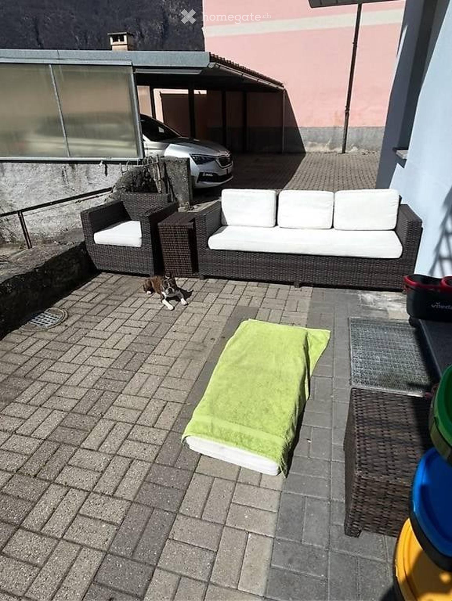 App. a terrazza a Bellinzona