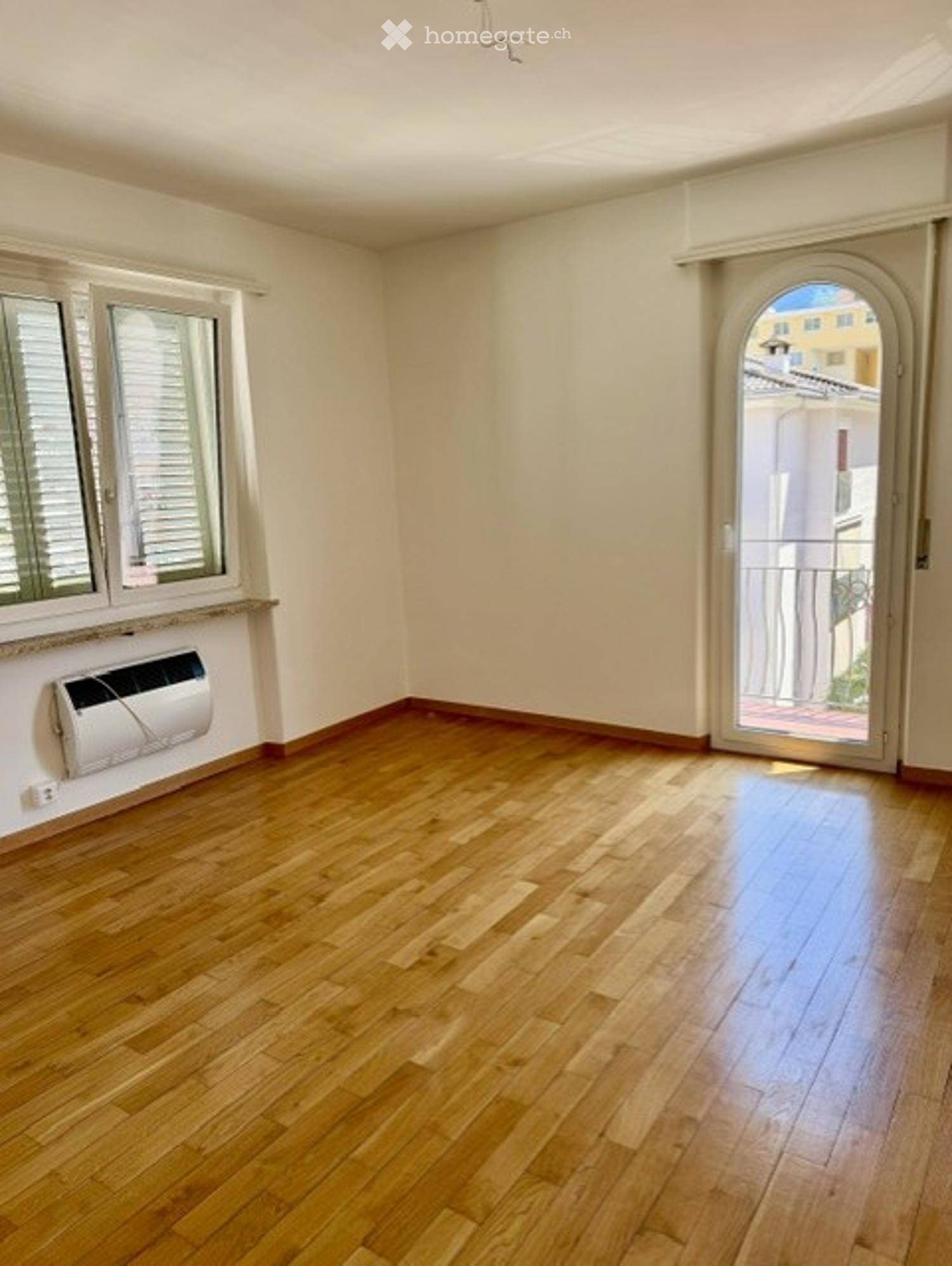 Luminoso appartamento di 3.5 locali con balcone a Locarno – disponibile subito