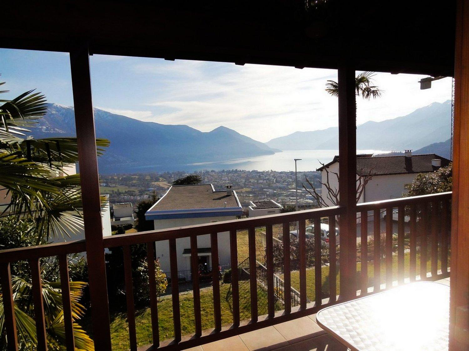 Locarno Monti – 4.5-Zimmer-Reihenhaus mit Seesicht und Privatgarten (ref. 1357-8)
