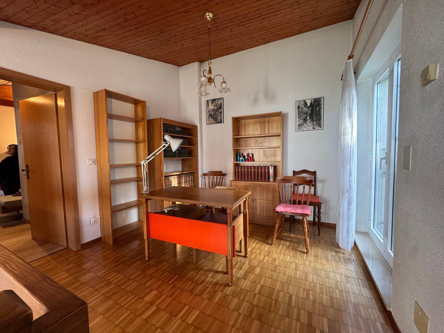 Duplex in locazione con 2 camere e studio – Cadro