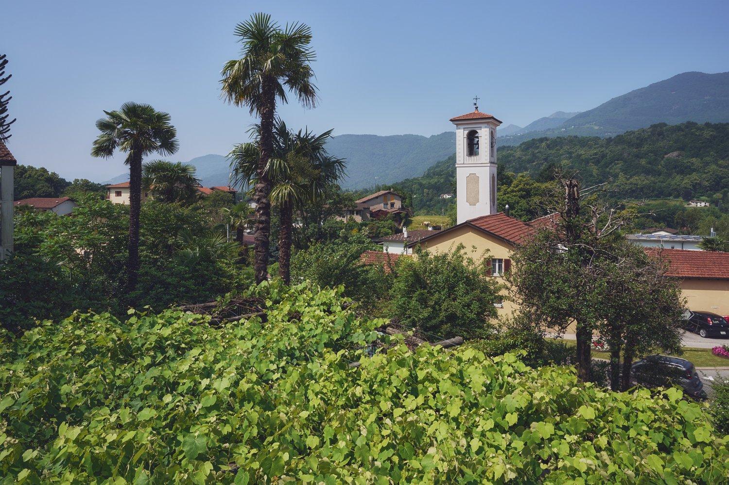 Affittasi prestigioso appartamento di 7 locali in residenza storica a Origlio